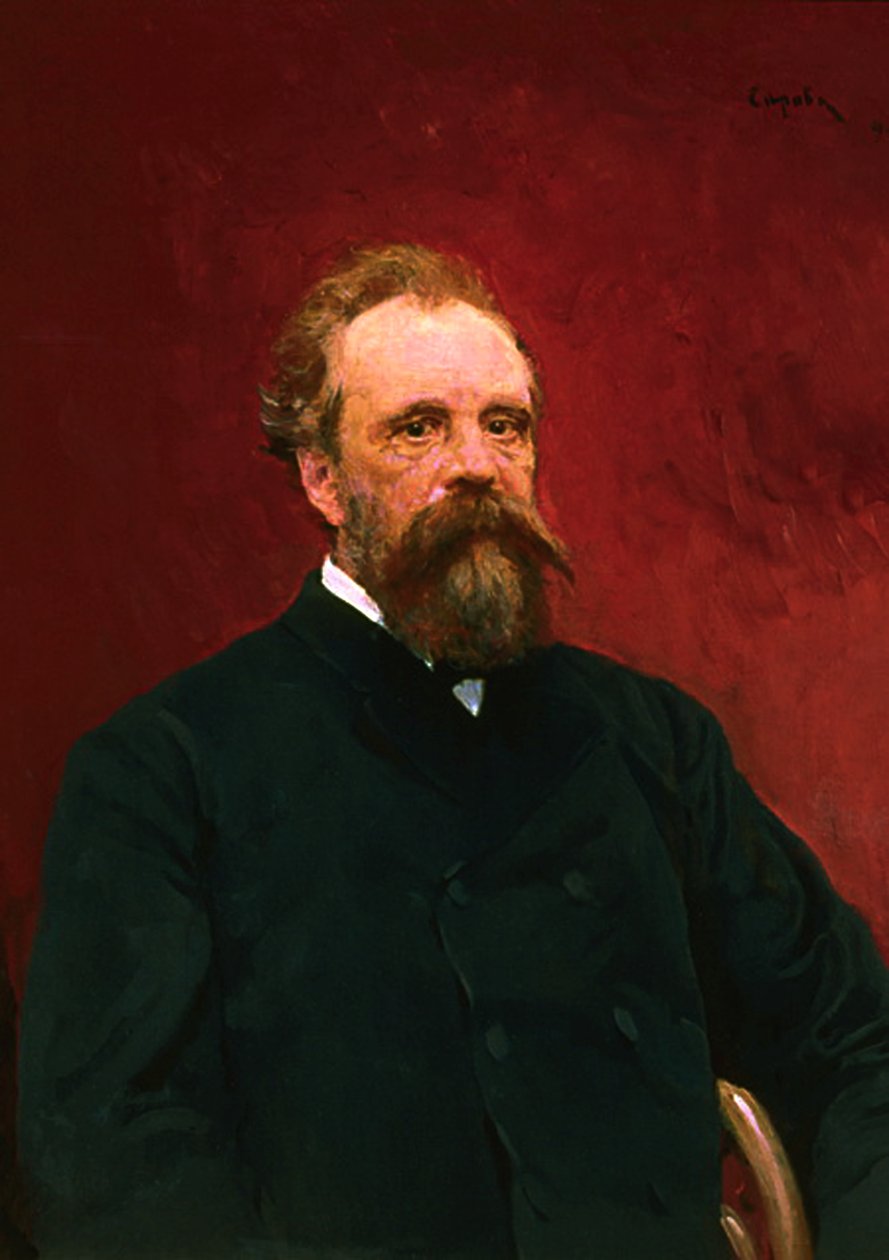 Sergej Michajlovič Treťjakov, 1895 od Valentin Aleksandrovich Serov