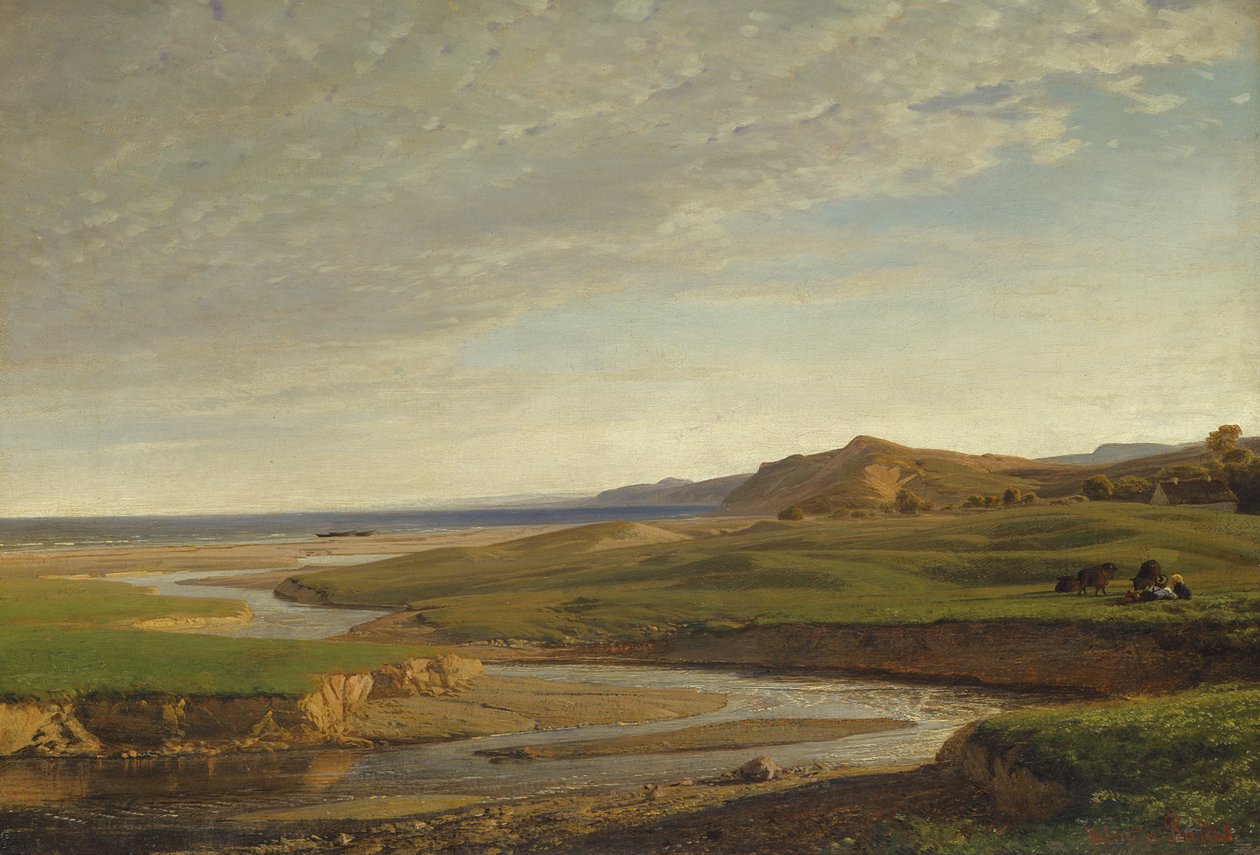 Proti proudu na západ, kolem roku 1860 od Valentin Ruths
