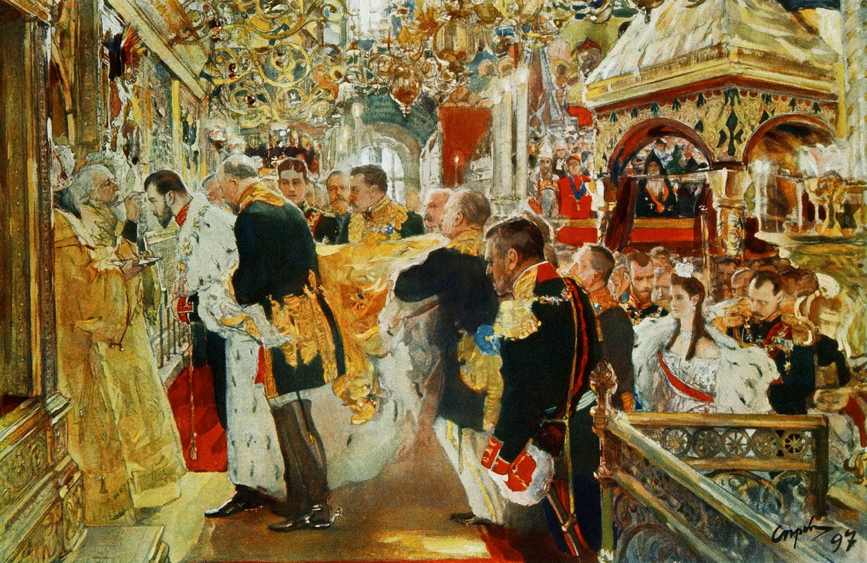 Емперор Николай Александрович od Valentin Aleksandrovich Serov