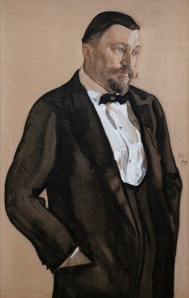 Portrét Alexeje Vikuloviče Morozova od Valentin Aleksandrovich Serov