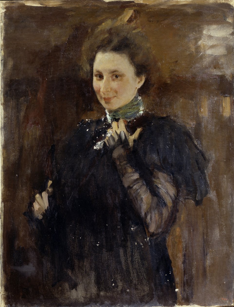 Přepnout na Portrait OP Olive 1-5, 2 od Valentin Aleksandrovich Serov
