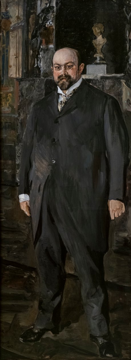 Portrét Michaila Abramoviče Morozova od Valentin Aleksandrovich Serov
