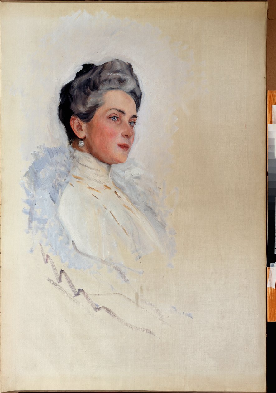 Portrét princezny Zenaide Youssoupoff od Valentin Aleksandrovich Serov