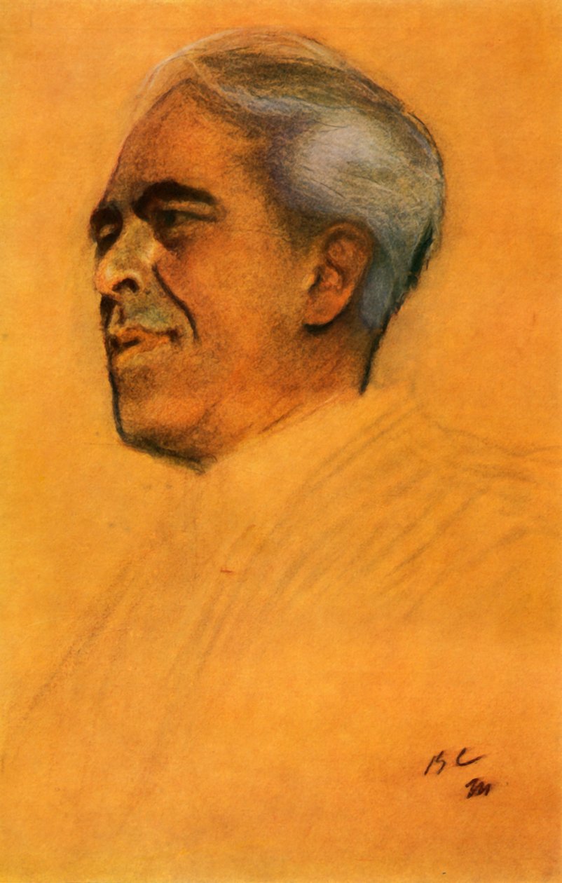„Portrét herce Konstantina Sergejeviče Stanislavského“, 1911, 1965. od Valentin Serov