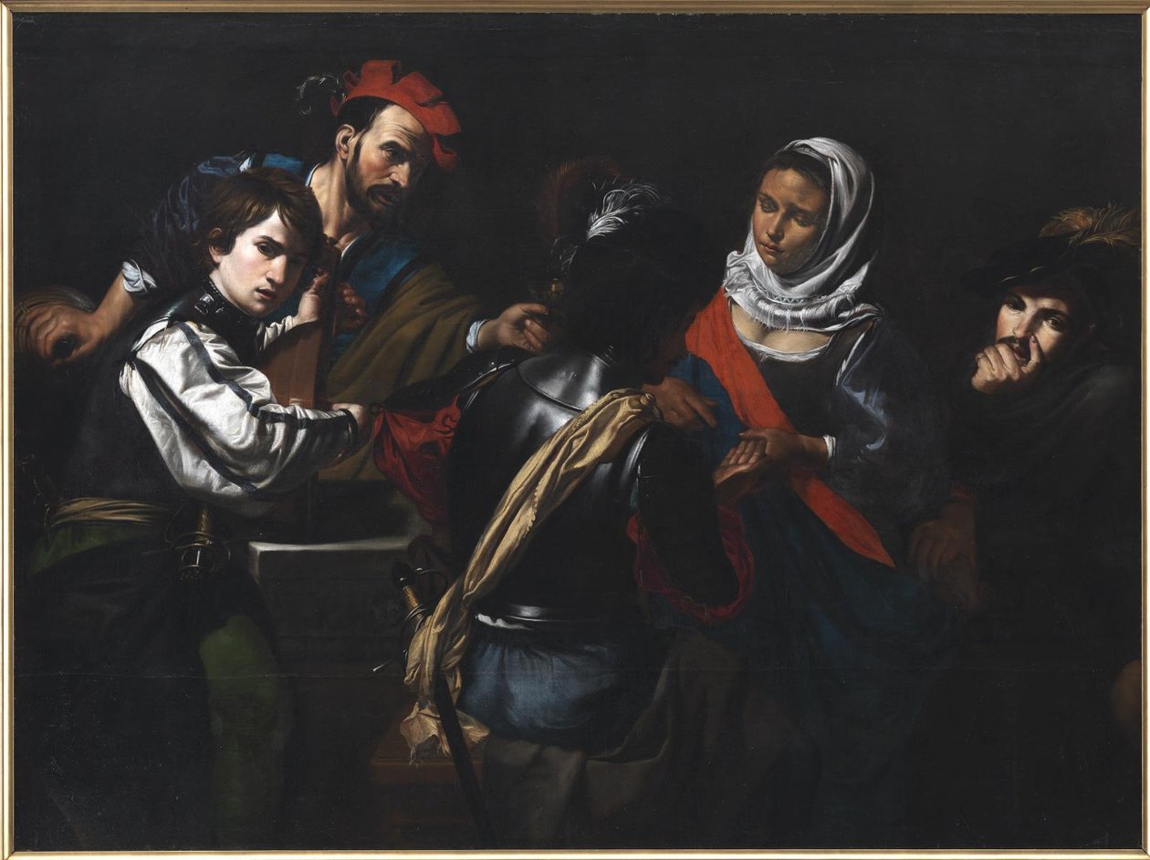 Věštkyně od Valentin de Boulogne