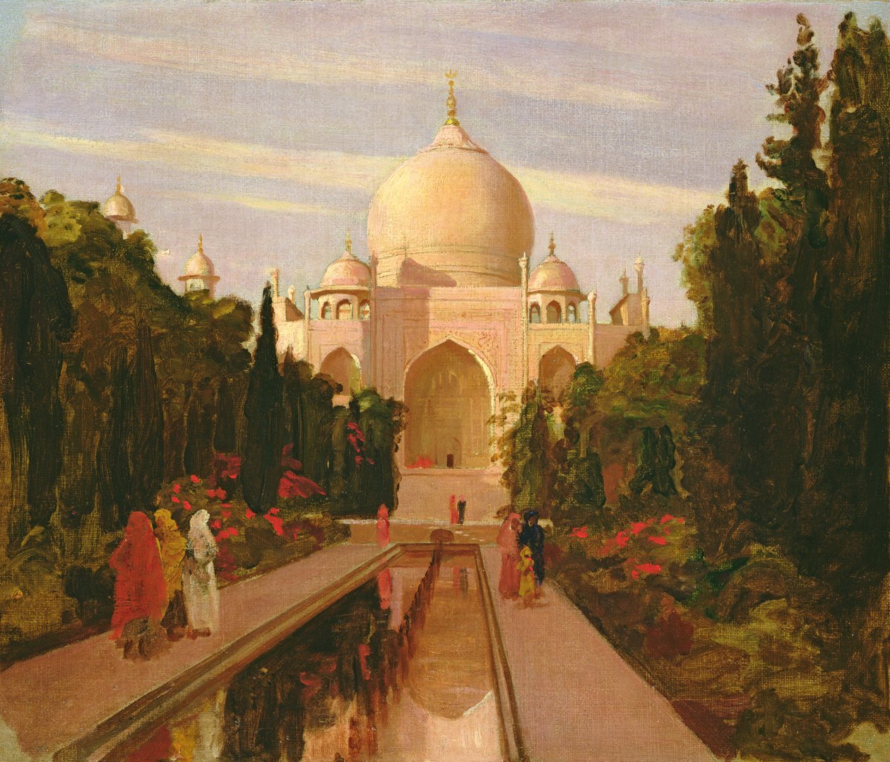 Taj Mahal, 1877 od Valentine Cameron Prinsep