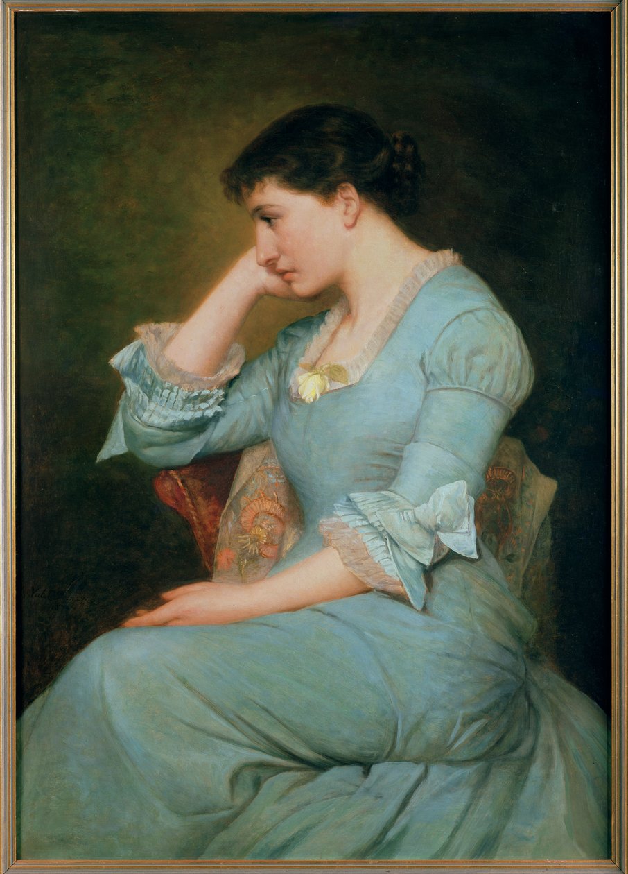Portrét Lillie Langtry, 1879 od Valentine Cameron Prinsep