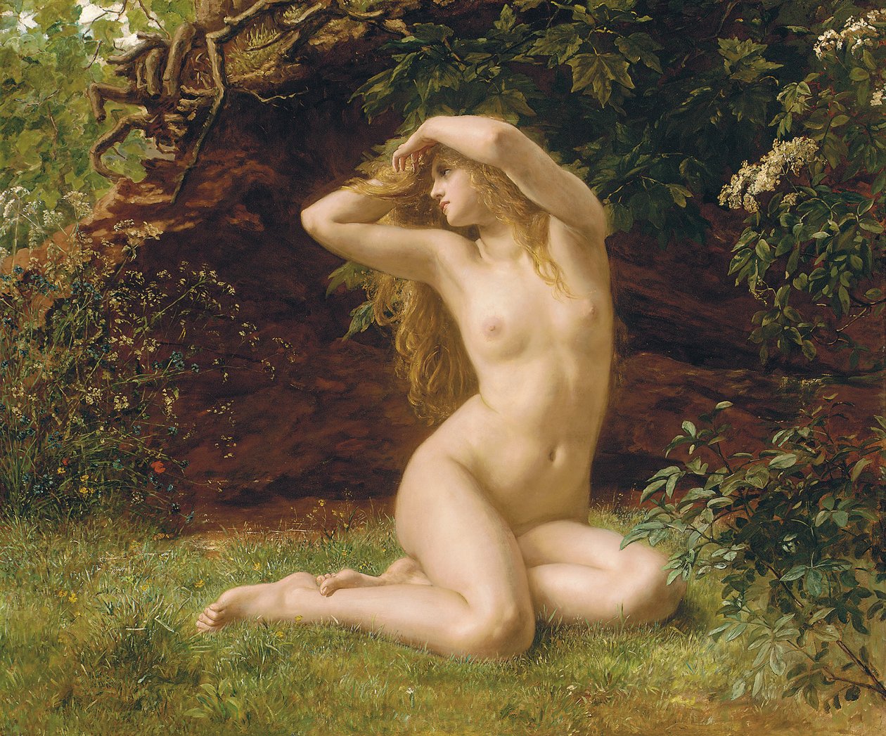 První probuzení Evy od Valentine Cameron Prinsep