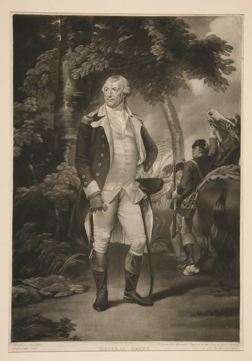 Generál Nathanael Greene od Valentine Green