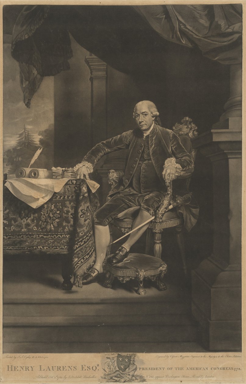 Henry Laurens, 1782. od Valentine Green