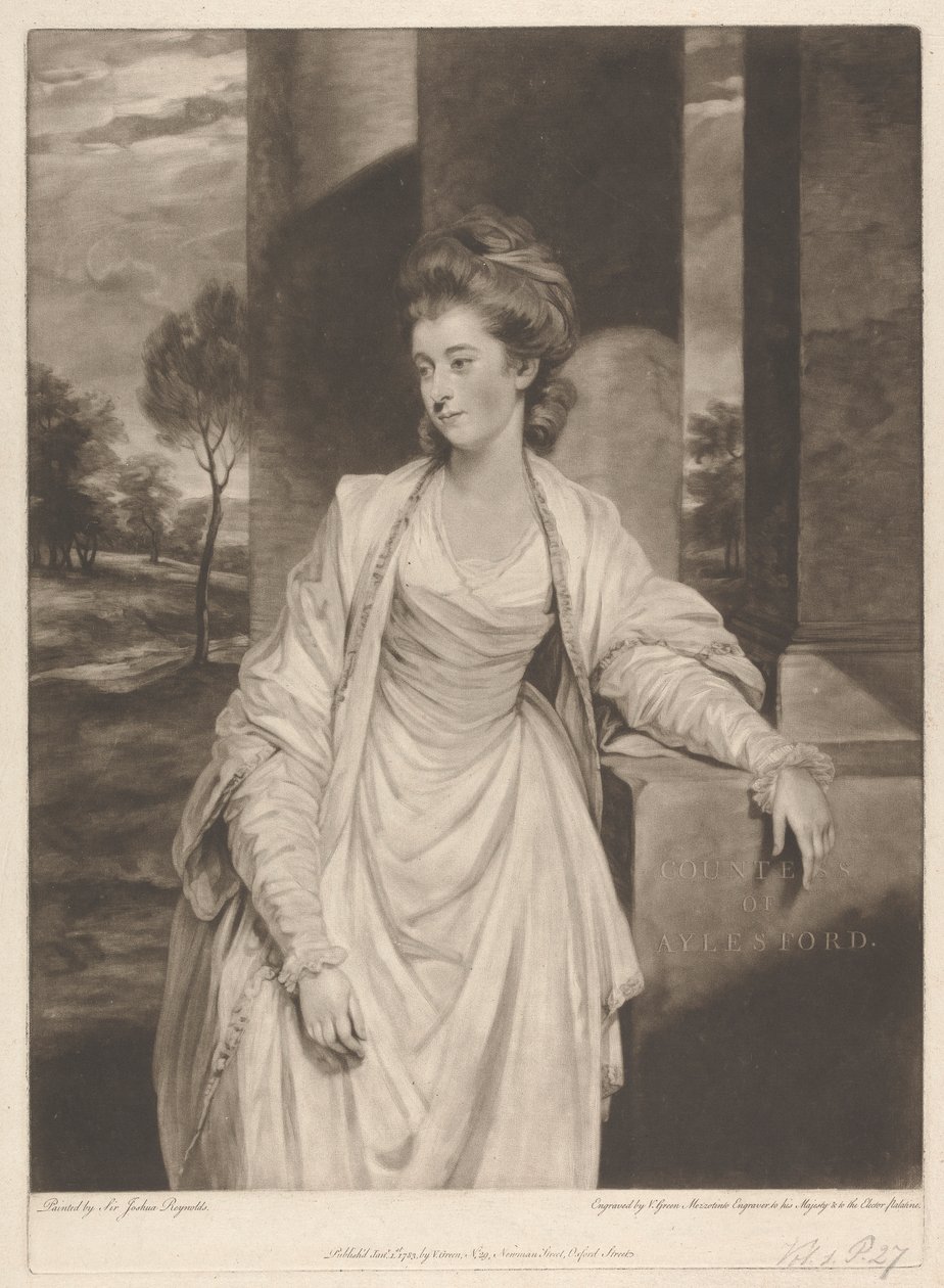 Louisa Finch (rozená Thynne), hraběnka z Aylesford od Valentine Green