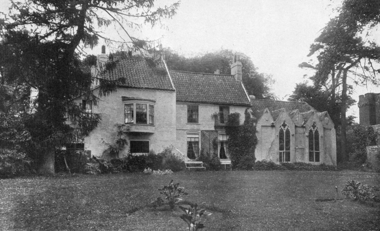 Rodiště Alfreda Lorda Tennysona, Somersby, Lincolnshire, 1924-1926. od Valentine and Sons Ltd