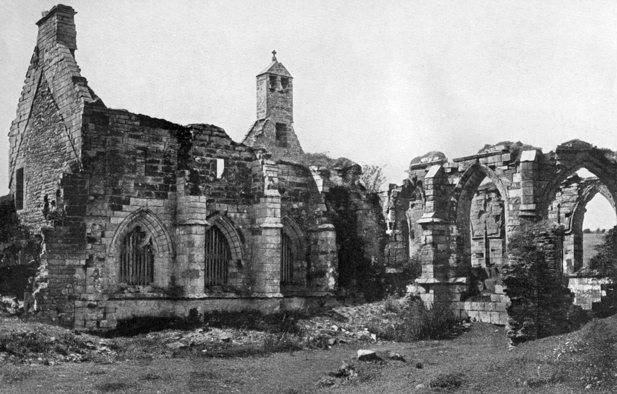 Crossraguel Abbey, Maybole, South Ayrshire, Skotsko, 1924-1926 od Valentine and Sons Ltd