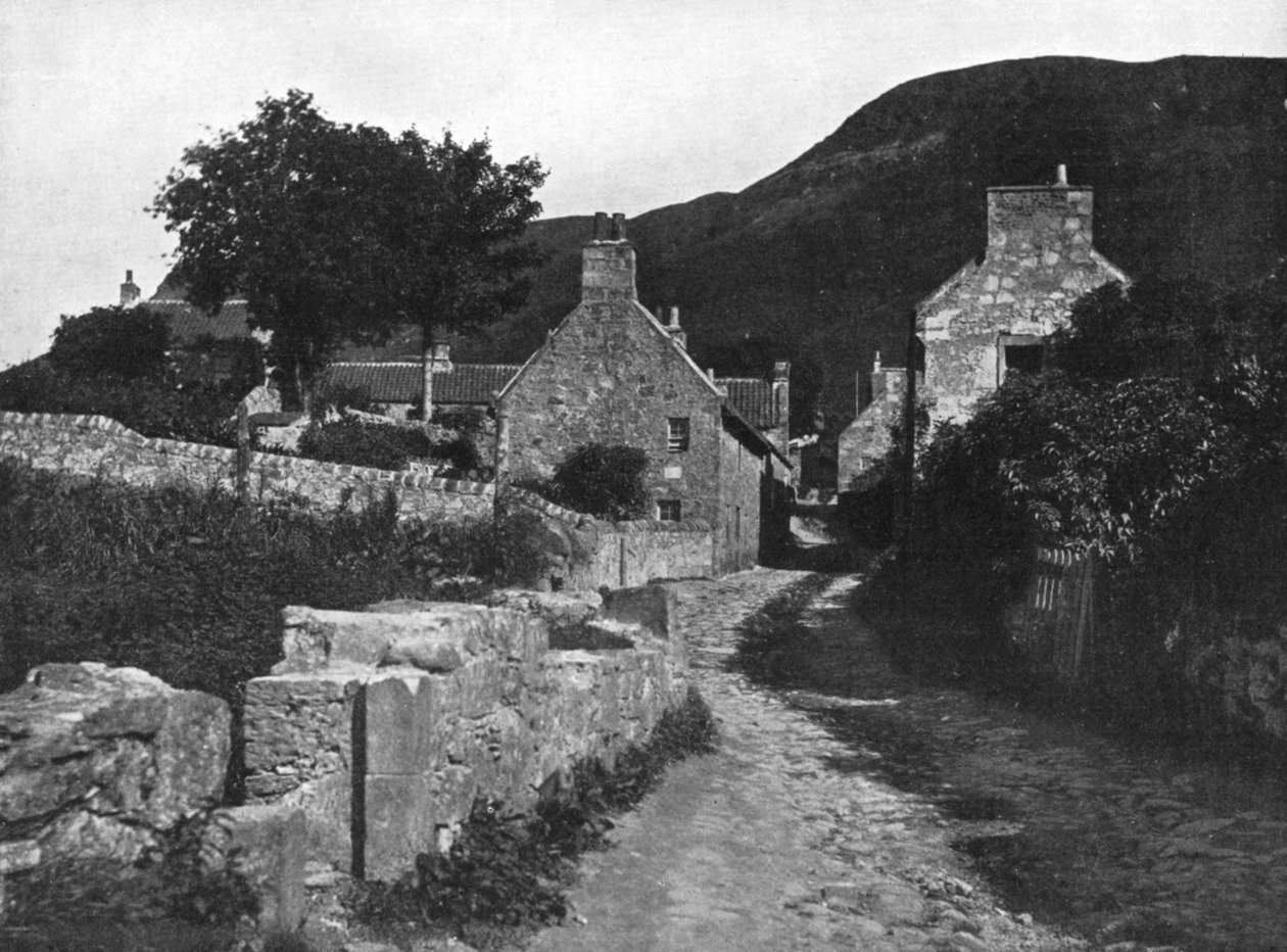 Chata Michaela Bruce, Kinnesswood, Kinross, Skotsko, 1924-1926. od Valentine and Sons Ltd