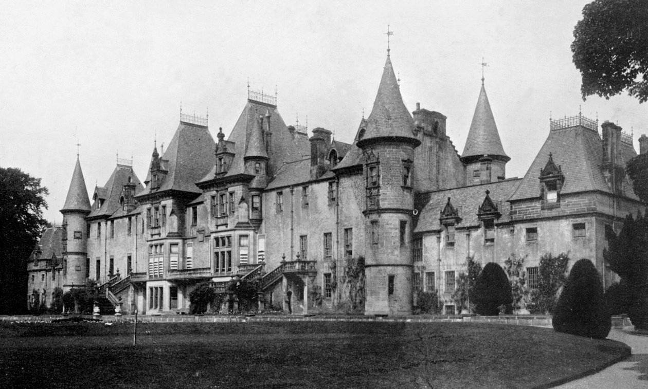 Callendar House, Falkirk, Skotsko, 1924-1926. od Valentine and Sons Ltd