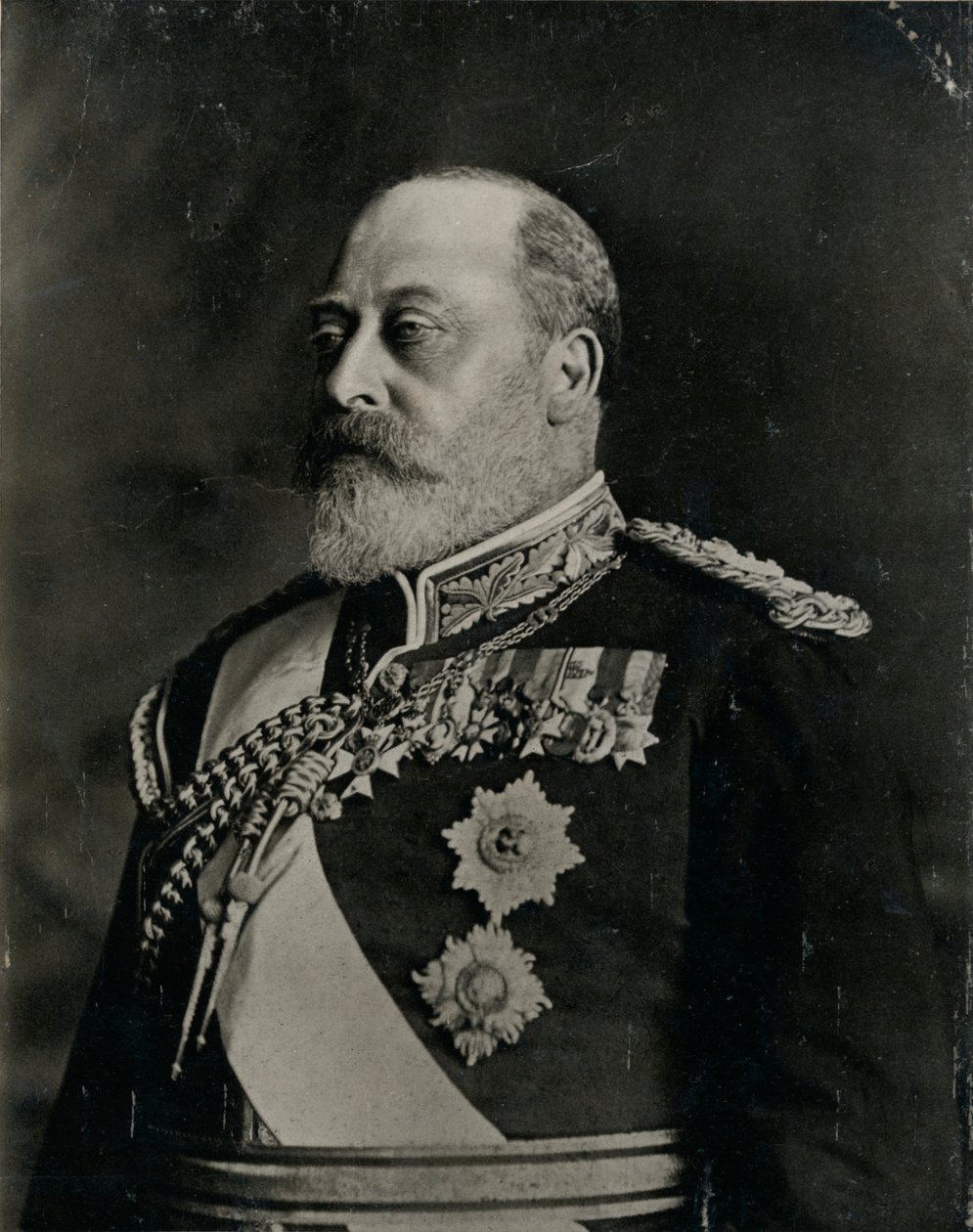 Král Edward VII., Albert Edward, 1841-1910, 1904 od Valentine and Sons Ltd