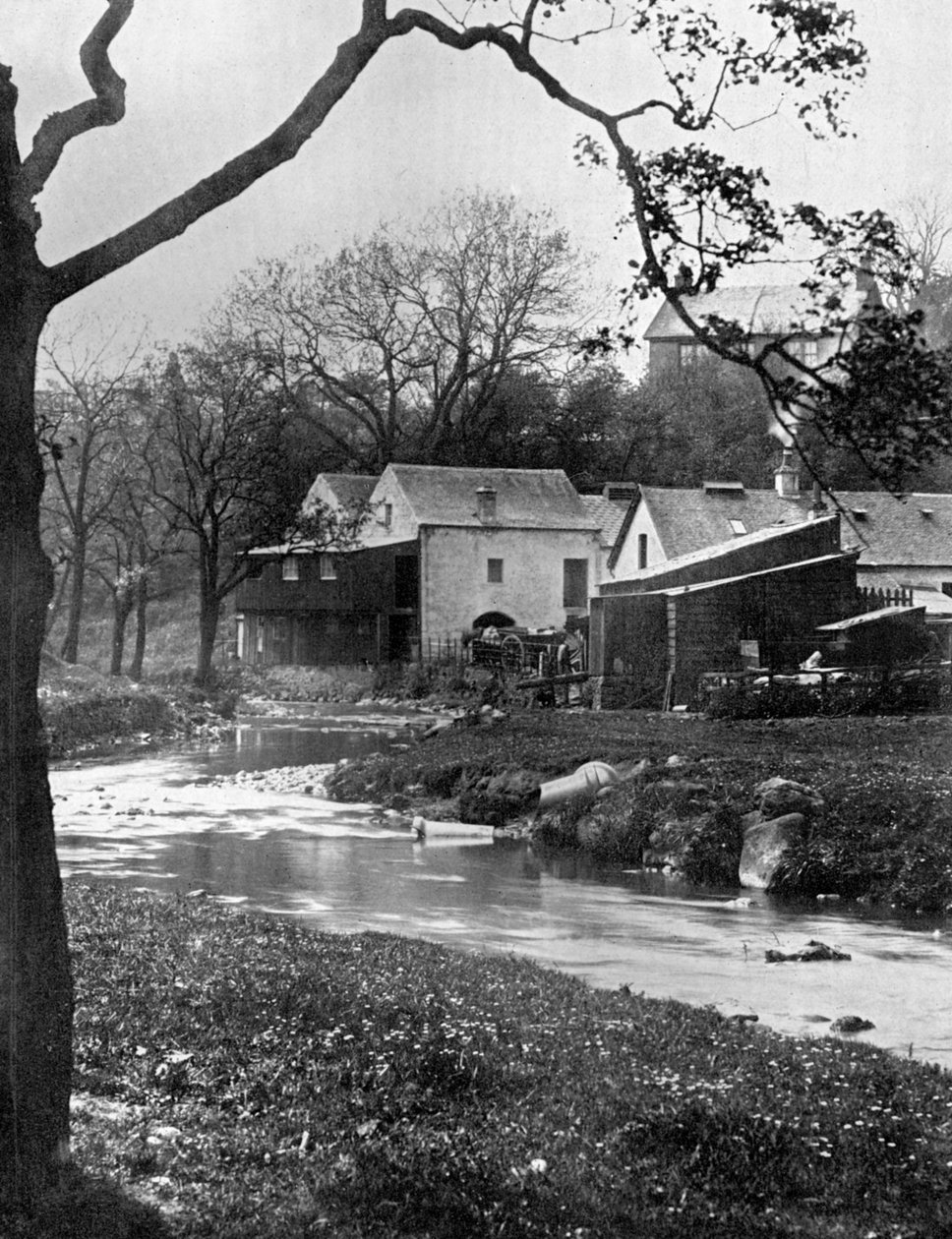 Starý mlýn, Milngavie, East Dunbartonshire, Skotsko, 1924-1926. od Valentine and Sons Ltd