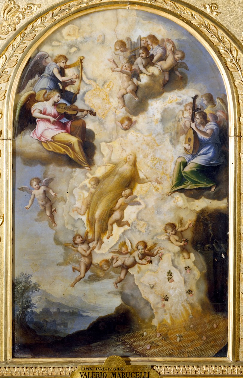 Nanebevzetí svaté Máří Magdalény (panel) od Valerio Marucelli