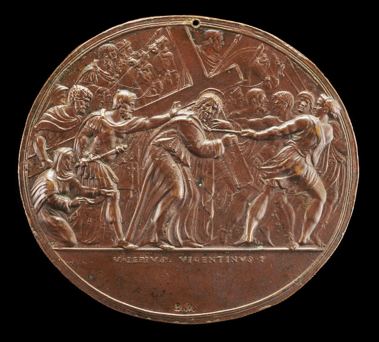 Kristus nesoucí kříž, 1525 nebo později. od Valerio Belli