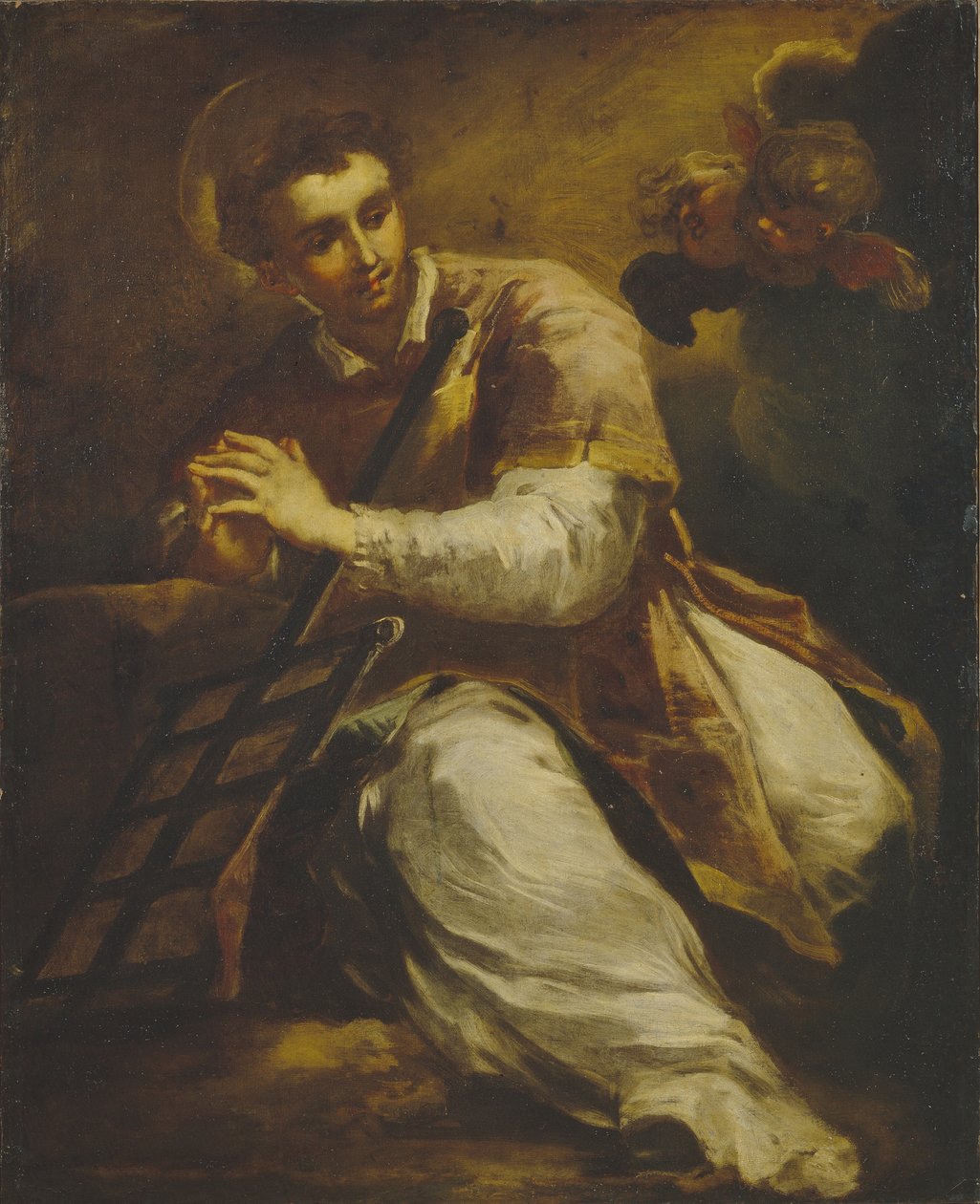 Svatý Vavřinec, 50. léta 17. století od Valerio Castello