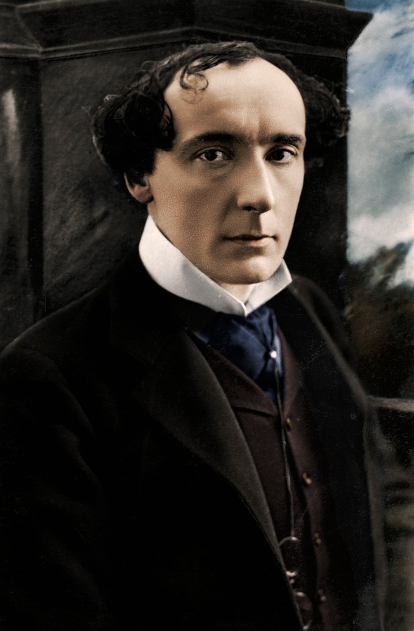 Harry Brodribb Irving 1870-1919, anglický herec, začátek 20. století od Vandyk