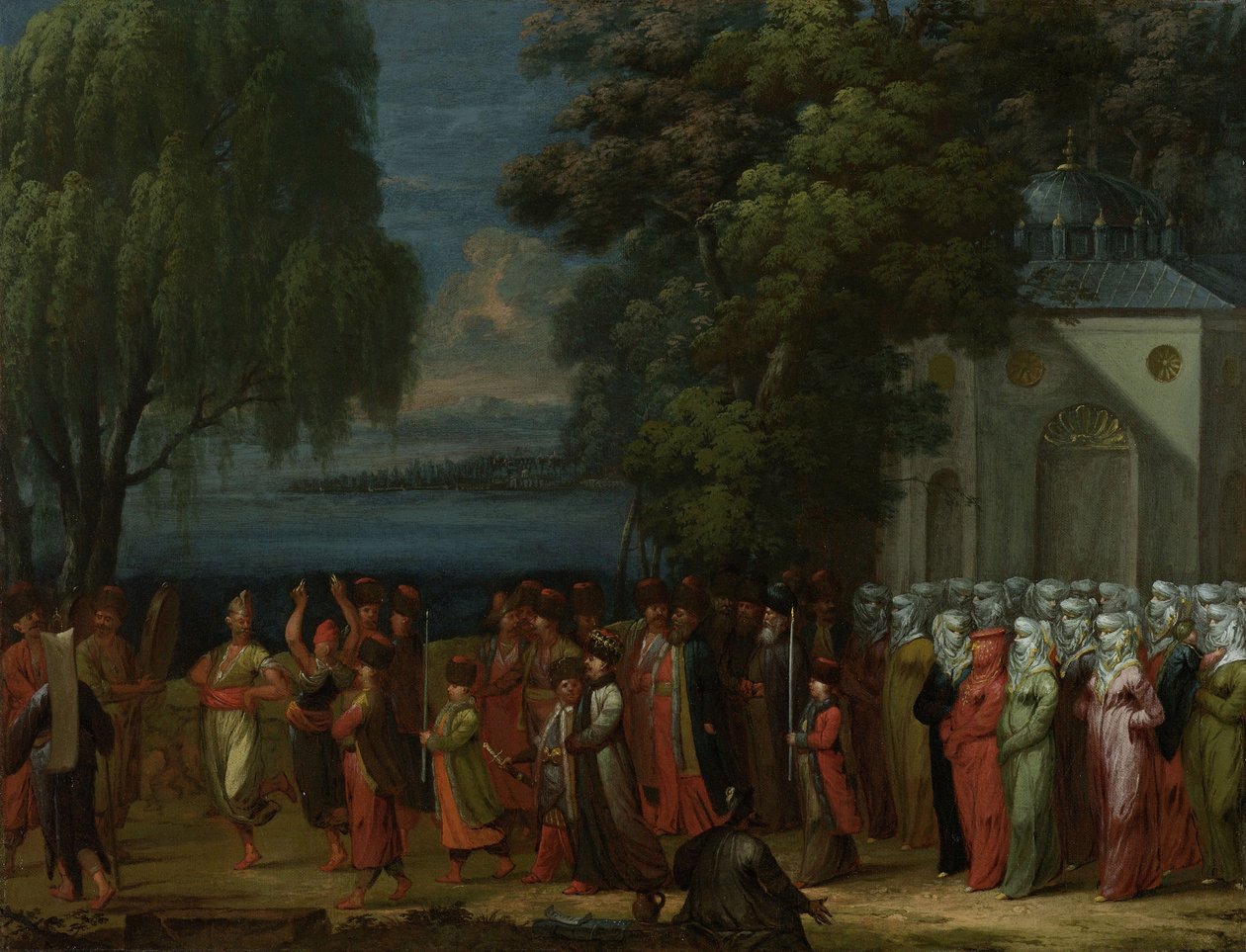 Arménská svatba, cca 1720-1730 od Vanmour