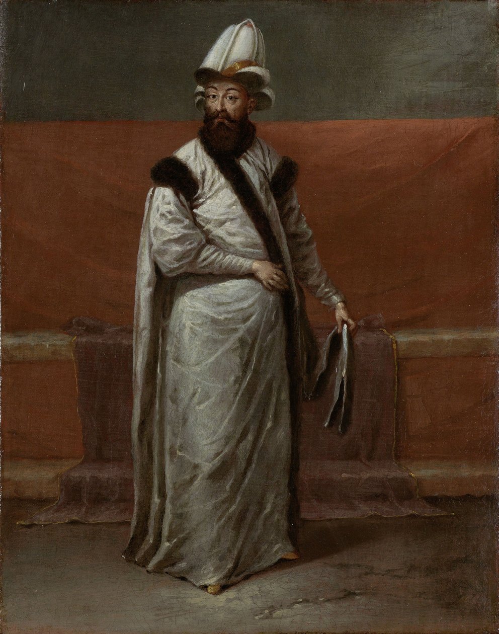 Nevsehirli Damat Ibrahim Pasha, velkovezír Osmanské říše, cca 1728 od Vanmour