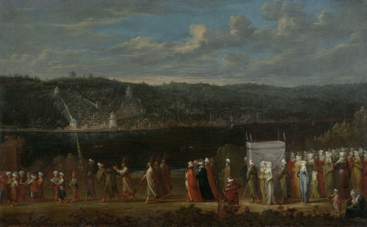 Turecká svatba, 1789 od Vanmour