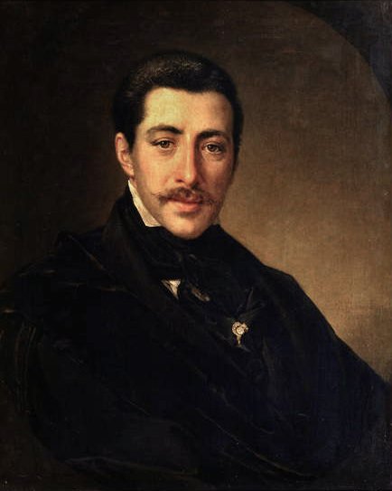 Portrét autora Alexandra Suchowo-Kobylina (1817-1903) od Vasili Andreevich Tropinin