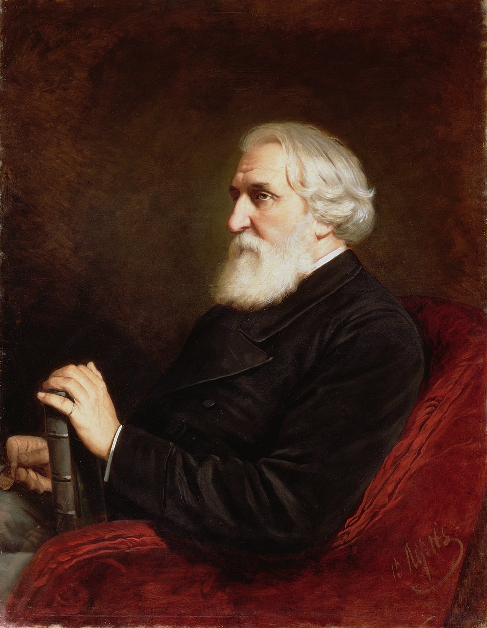 Portrét Ivana Sergejeviče Turgeněva (1818-83) 1872 od Vasili Grigorevich Perov