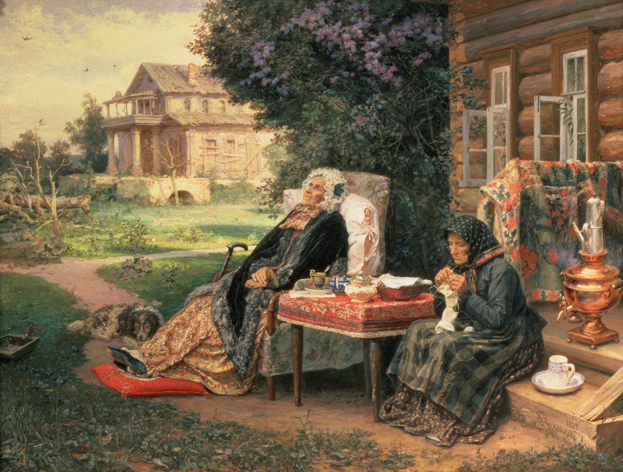 Vše v minulosti, 1889 od Vasili Maksimovich Maksimov