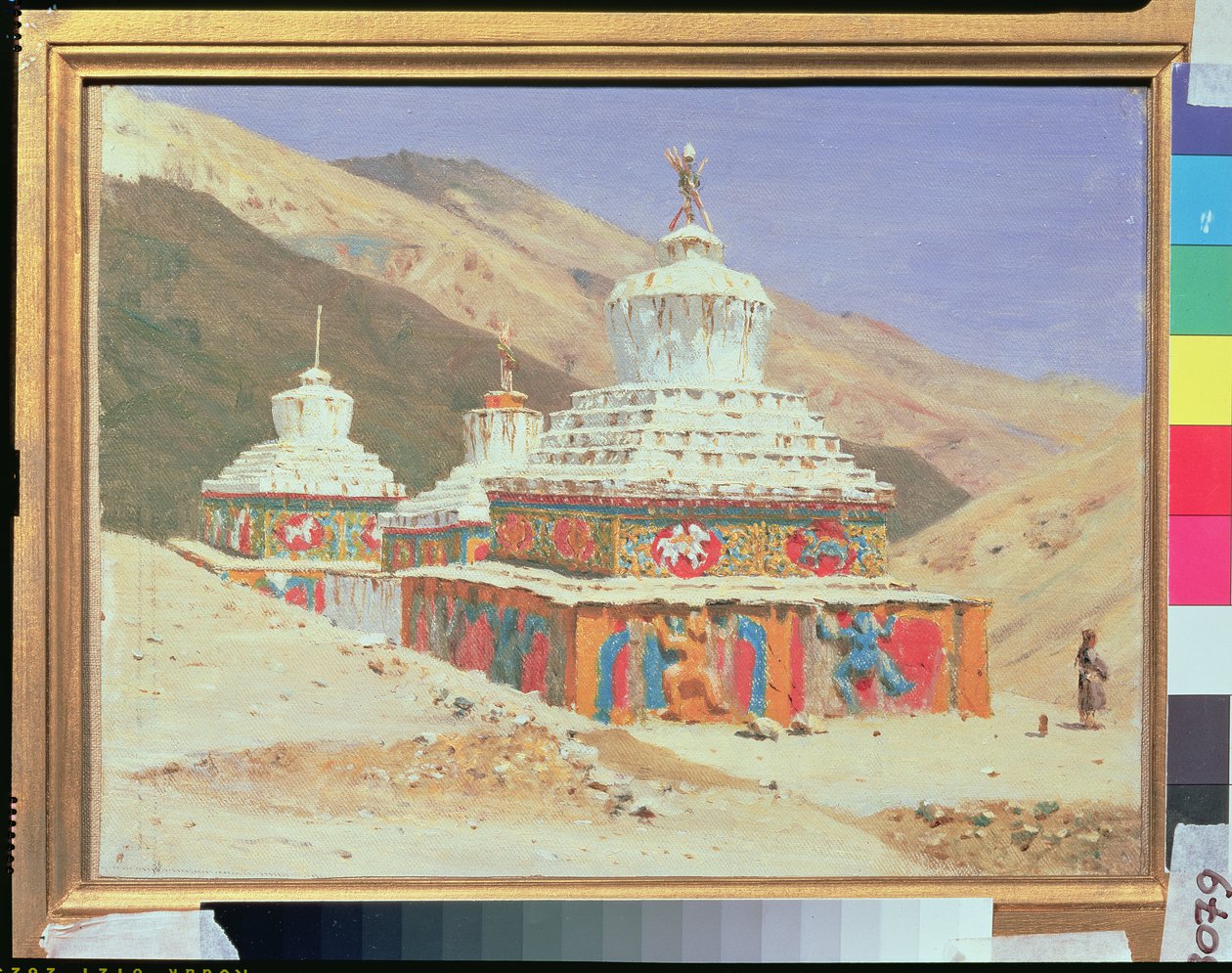 Památník smrti v Ladakhu, 1875 od Vasili Vasilievich Vereshchagin