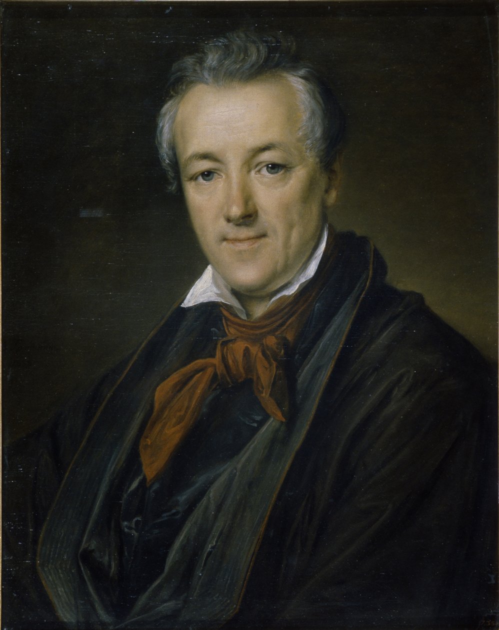 Portrét malíře Petra Fjodoroviče Sokolova 1791-1848, 1833 od Vasili Andreevich Tropinin