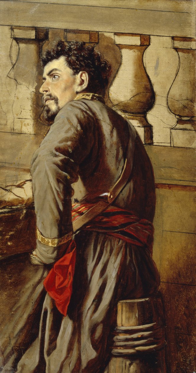Záporožský kozák, 1873 od Vasili Grigorevich Perov