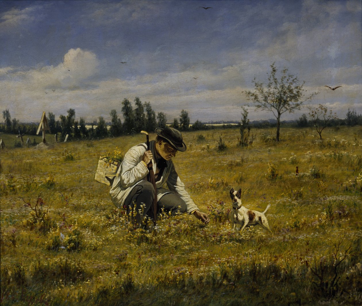 Botanik, 1874 od Vasili Grigorevich Perov