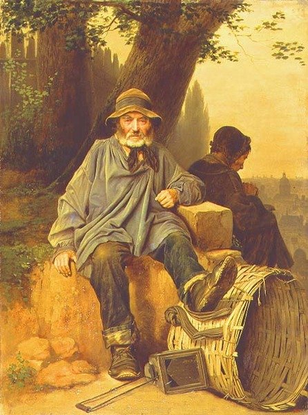 Pařížský hadrový muž od Vasili Grigorevich Perov