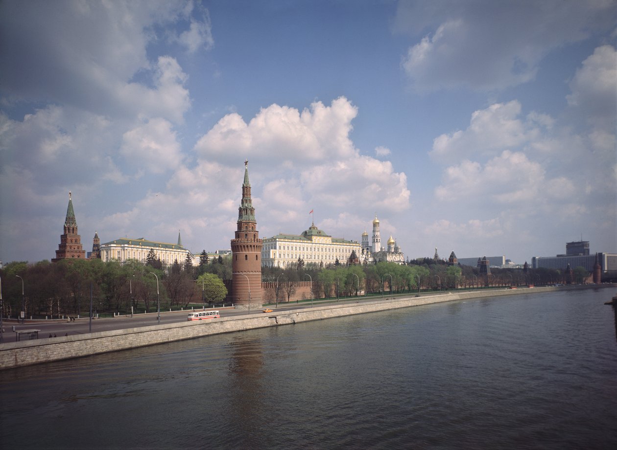 Velký kremelský palác u řeky Moskvy, 1767-1775 od Vasili Ivanovich Bazhenov