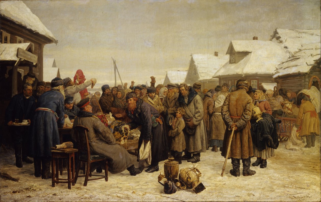 Dražba veřejného majetku na nedoplatky od Vasili Maksimovich Maksimov
