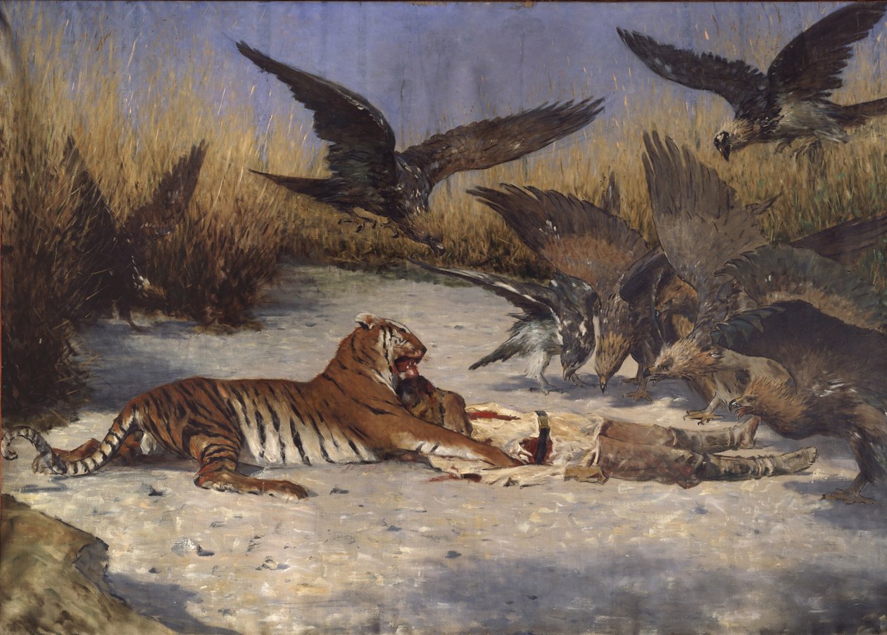 Lidožrout, 70.–80. léta 19. století od Vasili Vasilievich Vereshchagin