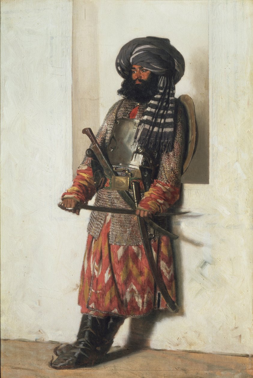 Afghánec, 1870 od Vasili Vasilievich Vereshchagin