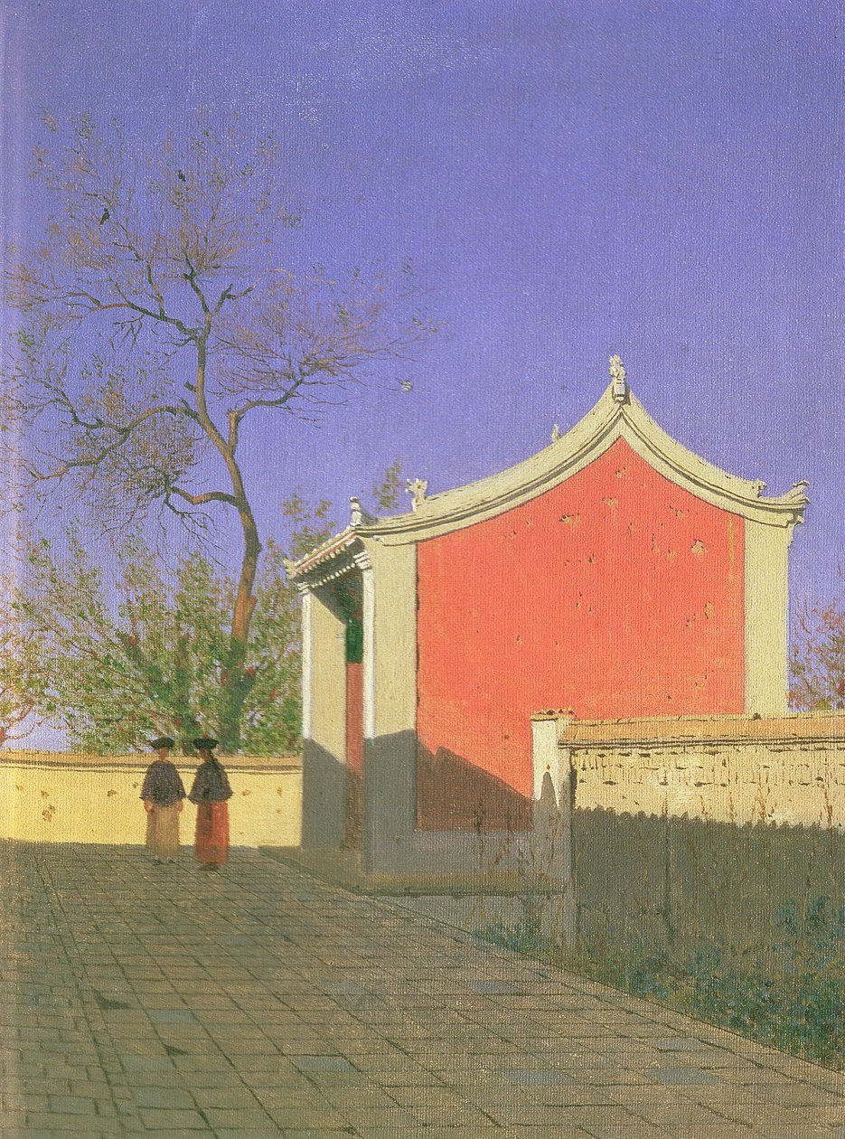 Setkání House of the Solones, Ak-Kent, 1869-70 od Vasili Vasilievich Vereshchagin