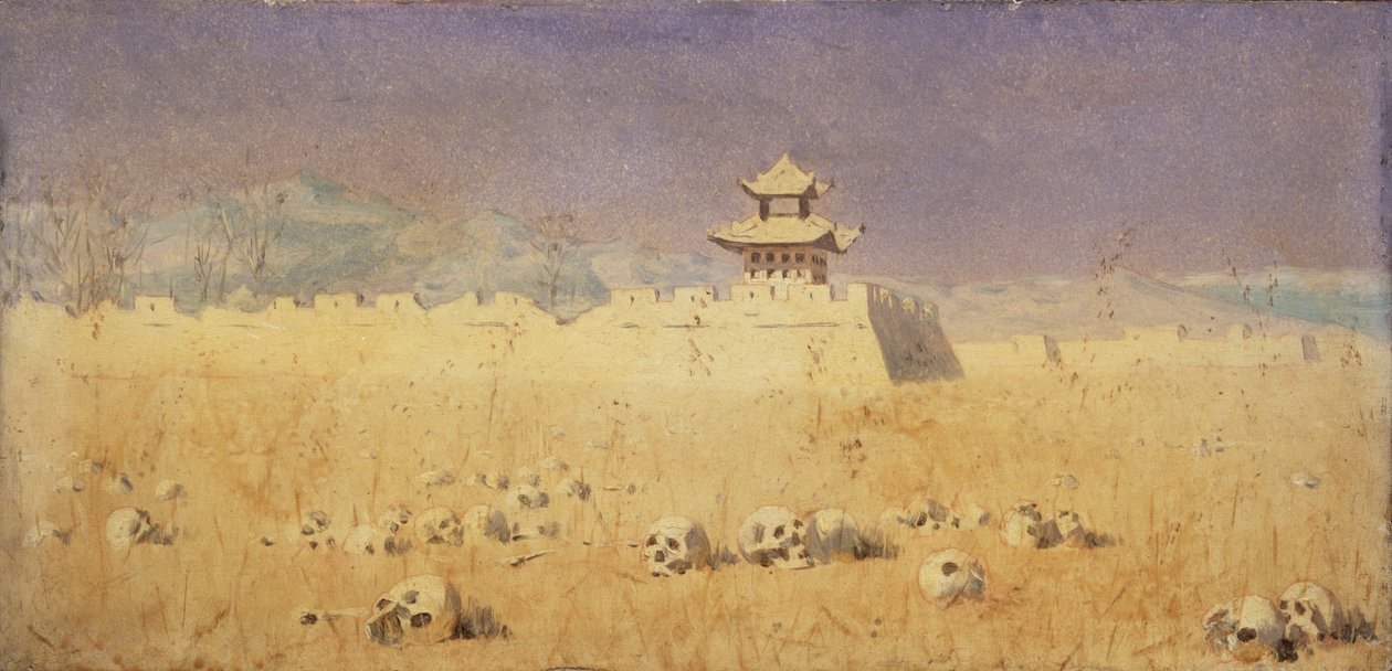 Ruins in Chuguchak, Xinjiang, 1869 od Vasili Vasilievich Vereshchagin