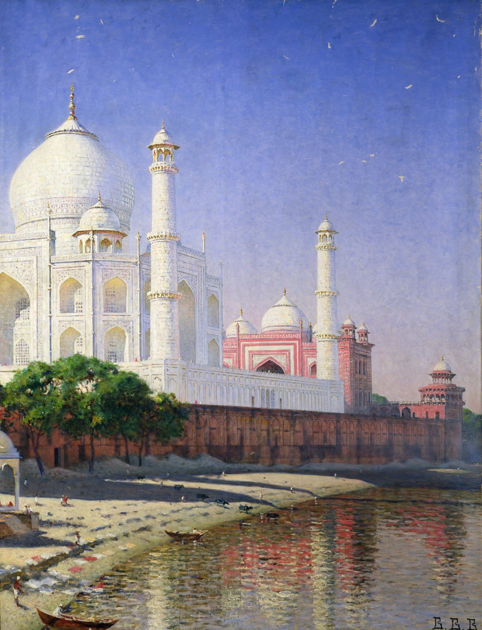 Taj Mahal (olej na plátně) od Vasili Vasilievich Vereshchagin