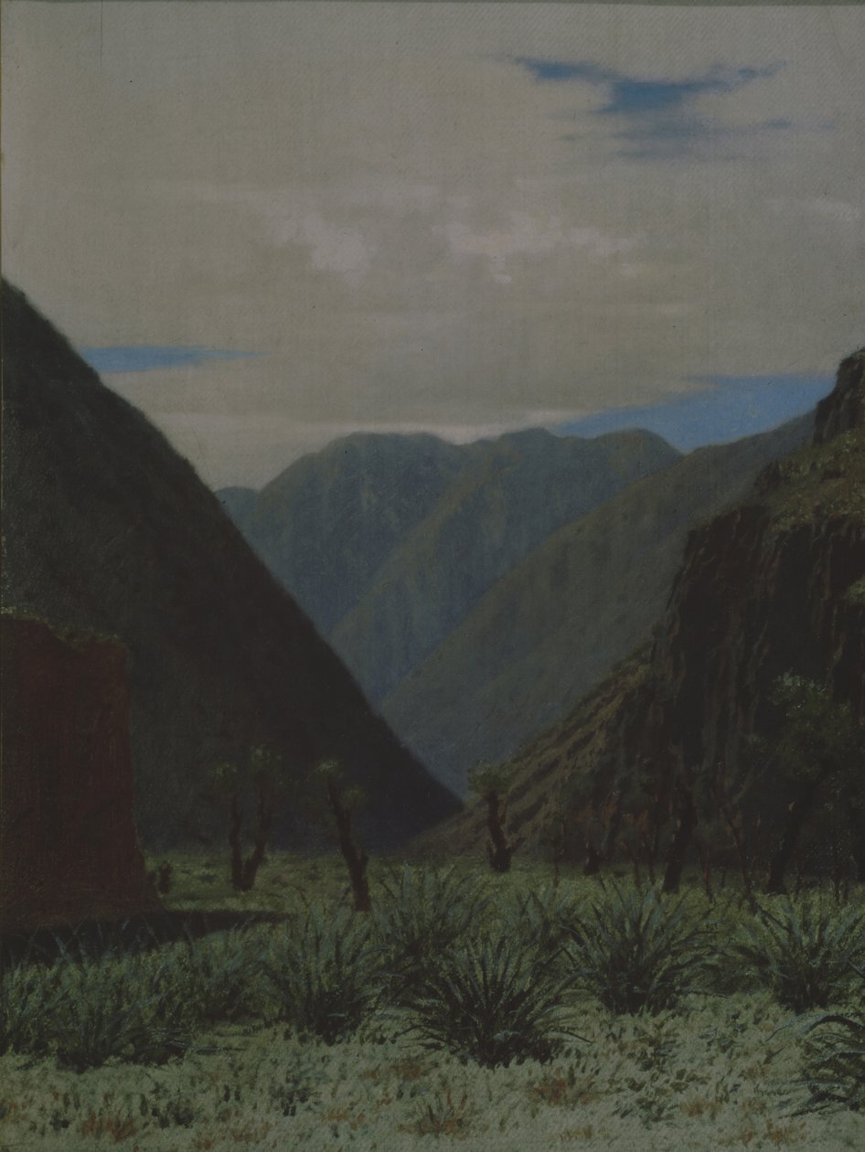 Horský průsmyk Barskaun od Vasili Vasilievich Vereshchagin