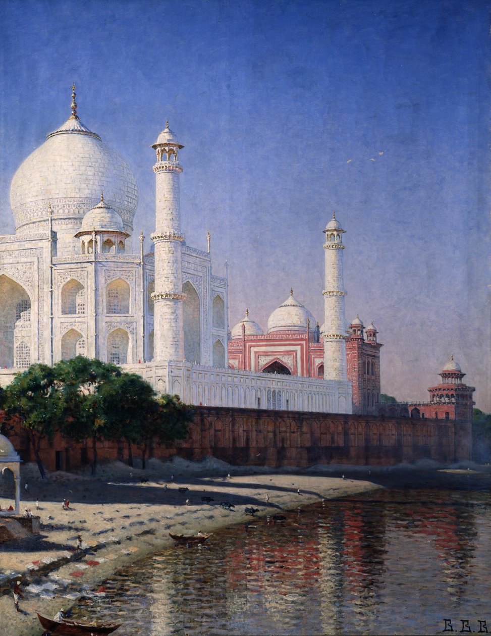 Taj Mahal v Ágře od Vasili Vasilievich Vereshchagin