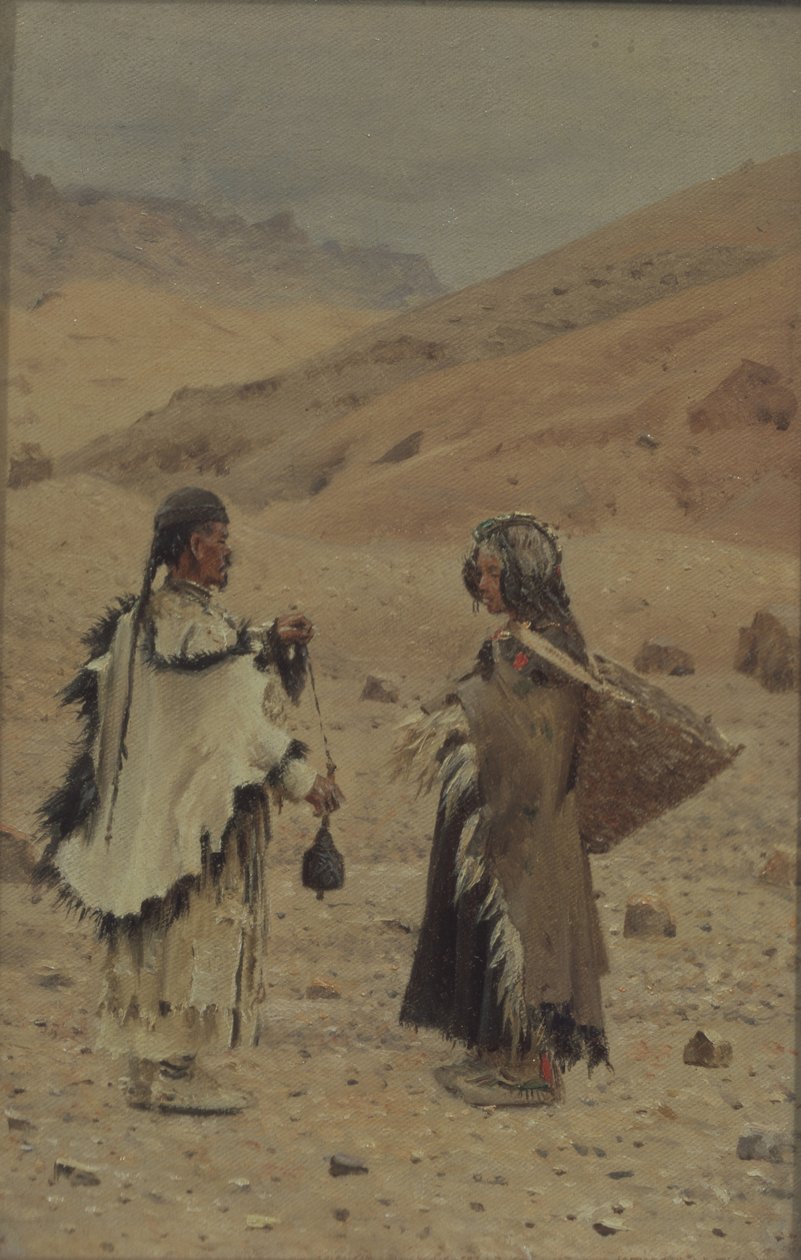 Západní Tibeťané od Vasili Vasilievich Vereshchagin