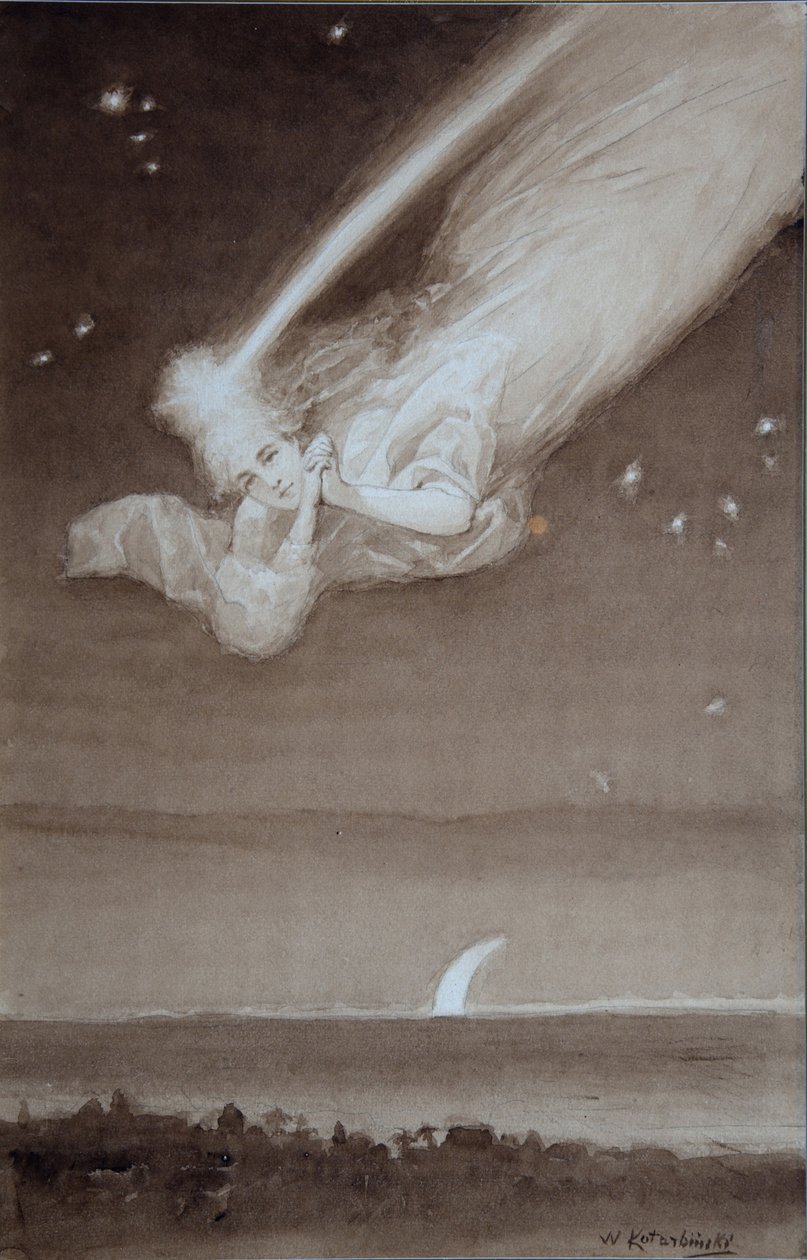 Padající hvězda, 1910 od Vasilii Kotarbinsky