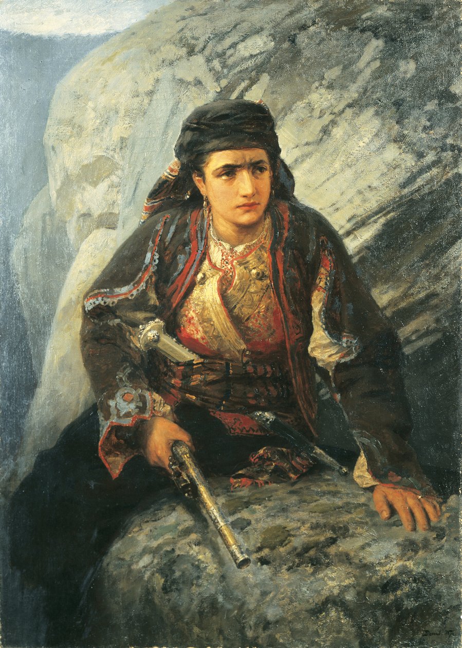 Hercegovinian on Lookout od Vasilij Dmitrievich Polenov
