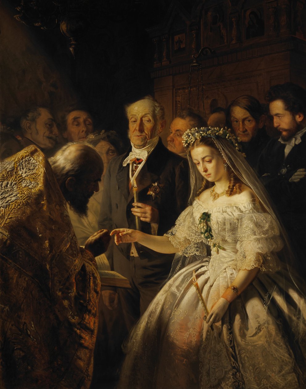 Nerovné manželství od Vasily Pukirev