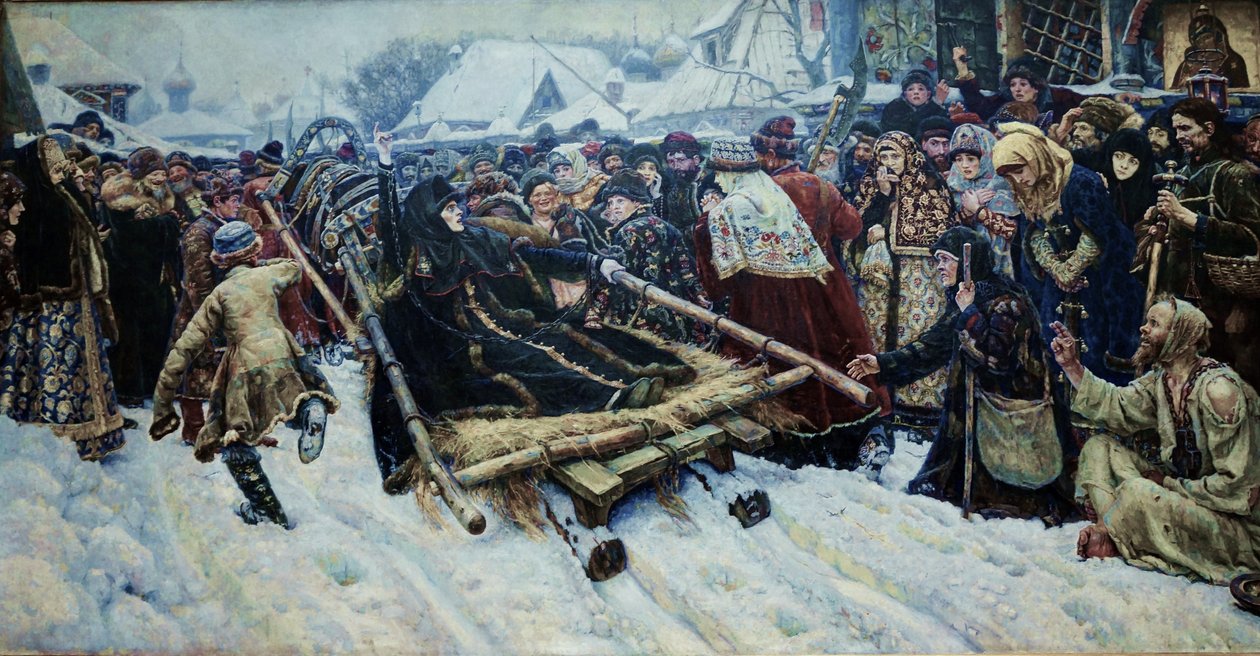 Boyarynya Morozova od Vasilij Ivanovic Surikov